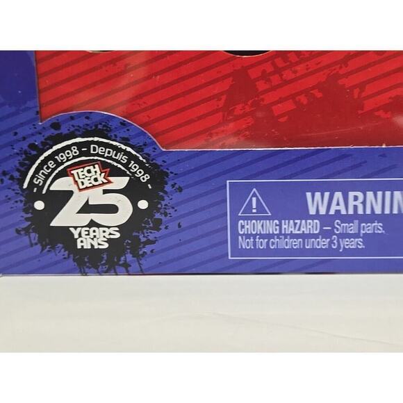 TECH DECK 25th Anniversary Pack 8 Fingerboards Silver Dude 96mm Limited NEW - Picture 8 of 16